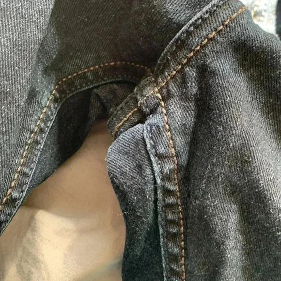 Urban Star dark wash, straight leg jeans 38  by 32. - Picture 6 of 9